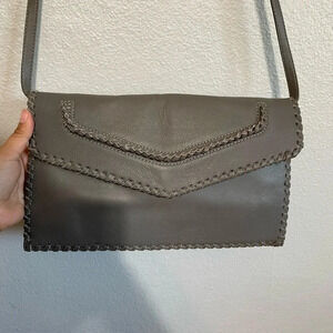 Sandra Roberts Leather Crossbody Bag​​​